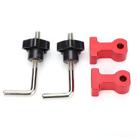 90 Degree Positioning Plastic Right Angle Clamp For Woodworking With 120mm Scale And Complete Accessories parts view