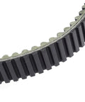 Close-up of High Performance V-Drive Belt For Piaggio Beverly 2006 2012 Motorcycle Motor Scooter with textured edges.