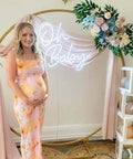 Neon Sign for Baby Shower Backdrop LED Light Up Wall Decor 21.5 Inch By 20 Inch Great for Gender Reveal Birthday Party Decorations Oh Baby Theme