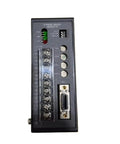 Close-up of Industrial Motion Controller RKD507-A Motor Drive, showcasing front panel with connectors and indicators.