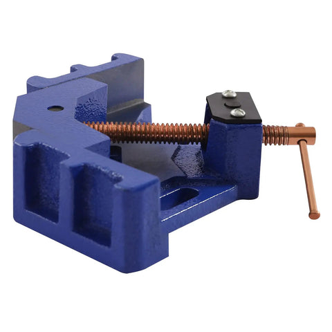 Heavy Duty 4 Inch Cast Iron Welders Angle Clamp Set 2 Pack 90 Degree Right Angle Jaws for Corner Clamping