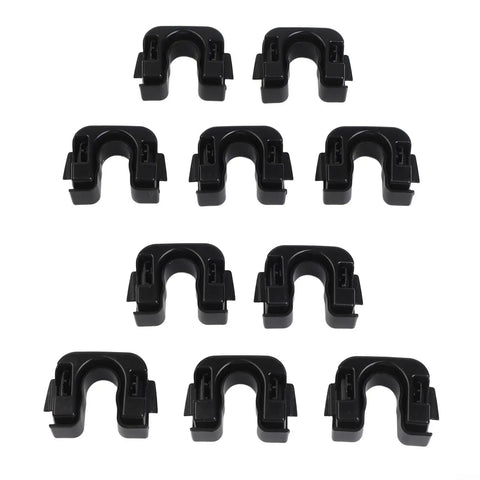 Ford Rear Shelf Clip 10 Pack For Fiesta Mk7 Focus B Max C Max Boot Cover Bracket Retainer 015532109E Direct Fit OEM Replacement