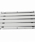 Badass Straight Up Heavy Duty 6061 Anodized Aluminum T Slot Plate Fixturing Table For CNC Milling viewed from above.