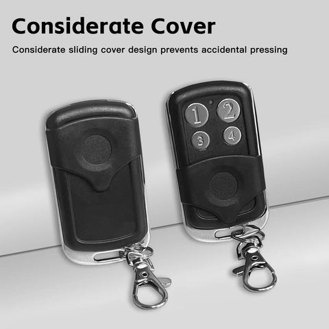 Universal Gate Opener Remote Transmitter For Automatic Swing And Sliding Gates Plug And Play Ready Easy Programming Durable Keychain