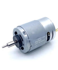 High Performance DC Motor RS 380PH 4045 Upgrade For Hair Clipper Repair 2.6V To 13V gearbox with metal casing and connector.