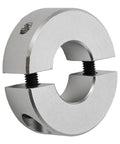 Heavy Duty Aluminum Double Split Shaft Superior Grip Collar Clamp Ring Machinery Automotive Soft Shafts Low Load Anodized Shiny Finish Durable Bad Ass Tool Pro Level Gear Available For All Types 20mm Sizes, 20mm aluminum split shaft clamp ring