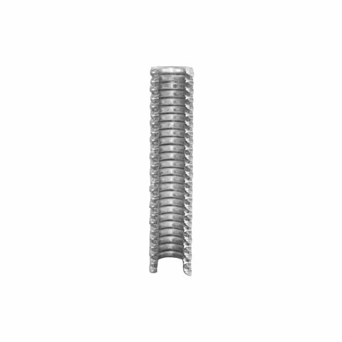 Stack of Beefy 9 Gauge One And Three Quarter Inch Glue Collated Fencing Staples In Hot Dipped Galvanized Steel, 1000 Count