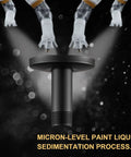 Shower Arm With Flange Ceiling Mount 3 Inch Straight Arm For Fixed Shower Head High Pressure Rain Matte Black Finish