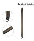 Rugged Square Steel Spring Bender For Pvc Pipe And Wire Tubing Heavy Duty Manual Tube Former Tool with coil detail.