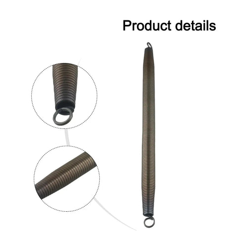 Pro Grade Spring Tube Bender Badass Steel Frame for Precise PVC and Metal Tubing Bending, detailed view of spring design.
