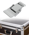 Heavy Duty Toggle Hasp Latch For Secure Safe Box And Tool Case With Spring Latch above metal tool case