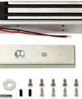 TCPIP Based One Door Access Kit With 2D QR Code Scan, RFID Card And Fob Entry, 600Lb Magnetic Lock, hardware components visible
