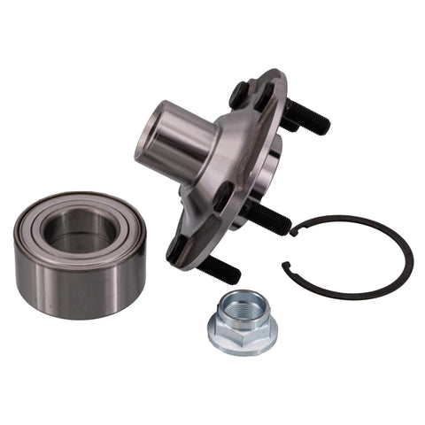 Front Hub Bearing Assembly For Nissan Kicks And Sentra All Trims FWD 5 Lug With ABS Hub Unit Replacement Fits 2020 2024 Kicks And 2021 2024 Sentra 1.6L HR16DE 2.0L MR20DE Engines OE Cross Reference 40202-6La0a 40202-6Lf0a 40202-5Rb0a Timken Ha590602.