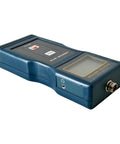 Digital Vibration Meter And Velocity Analyzer For Machinery ISO 2954 Ready Detect Imbalance Misalignment And Mechanical Faults With Fast Readouts And Easy Diagnostics For Proactive Maintenance That Keeps Your Machinery Running Smooth handheld blue meter with sensor connector