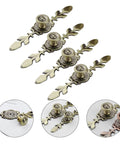 Vintage Nostalgia Door Handles Set For Cabinets And Drawers Antique Style Metal Pulls With Screws Retro Cabinet Knobs Set