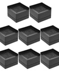 Non Slip Furniture Pads Set With Durable Rubber And Polypropylene For Sofa And Table Feet Heavy Duty Skid Pads Anti Slip Protectors