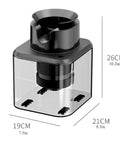 Effortless Electric Portafilter Cleaner Ditches The Messy Scrub And Kicks Out Stale Coffee Grounds In Seconds, measuring 26x19x21CM.
