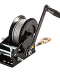 Beefed Up Heavy Duty Hand Winch Rope Crank 3500 LBS Capacity With 32.8 Ft Wire Cable And Alloy Hook 2 Gear Two Way Manual Ratchet