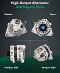 Ford Transit Alternator Replacement 2015 2016 2017 2018 2019 12V 150Amp Beefed Up High Output Drop In Direct Fit