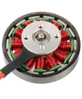 Close-up of Heavy Duty 5010 Brushless Motor 350KV To 750KV with red coils, designed for custom DIY RC drone projects.
