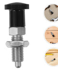 Built Tough Indexing Plunger Pin With Dead Tight Spring Loaded Threaded Design In Premium Stainless Steel for quick fix jobs