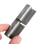 Ten Pack Three Inch Steel Weldable Flag Hinges Heavy Duty Detachable Set For Gates Trailers And Utility Equipment With Rugged Weld Quality Easy Install And Strong Load Bearing, close-up