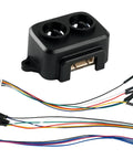 TF LUNA LiDAR Module Distance Sensor For Arduino And Pixhawk with wiring harness, tiny 5V unit for precision measurement, front view.