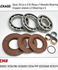 Rear Differential Bearing And Seal Kit For Polaris ATVs And UTVs Including Sportsman 550 850 1000 Scrambler 850 1000 And RZR 4x4 4WD OEM Replacement Parts - full package
