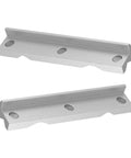 Beefy Heavy Duty Milling Steel Vise Hard Jaw Replacement Plates For 4 Inch 5 Inch 6 Inch 8 Inch Vises Installation Included Expands Clamp Range For Pipes And Cylinders Protects Workpieces From Bumps And Scratches, silver magnetic pair