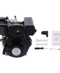 5HP Diesel Engine 4 Stroke 247cc Vertical Single Cylinder Air Cooled Manual Start with accessories and manual