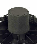All In One Wet Dry Vacuum Filter Kit 90304 90585 For 5 Gallon And Up Vacuums, Includes 90304 Filter, Two 90585 Foam Sleeve Filters, And Lid, Easy Install And Built To Last - close-up of foam sleeve filter installed on base.