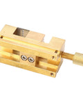 Hassle Free Copper Watch Repair Vise Clamp With Lock Tight Mini Bench Vice Grips For Watchmakers And Jewelers, 55mm size.