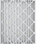 Pleated MERV 8 Air Filter 16x20x4 2 Pack With Actual Size 15.5 x 19.5 x 3.63 Fits Most Home HVAC Systems front view