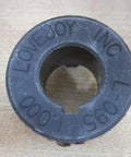 Flexible Jaw Type Coupling Hub For 1 Inch Bore 2.11 Inch Outer Diameter 2.5 Inch Length One Quarter By One Eighth Inch Keyway Sintered Iron