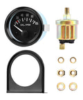 Universal oil pressure gauge kit 0-100 PSI with sensor and mount