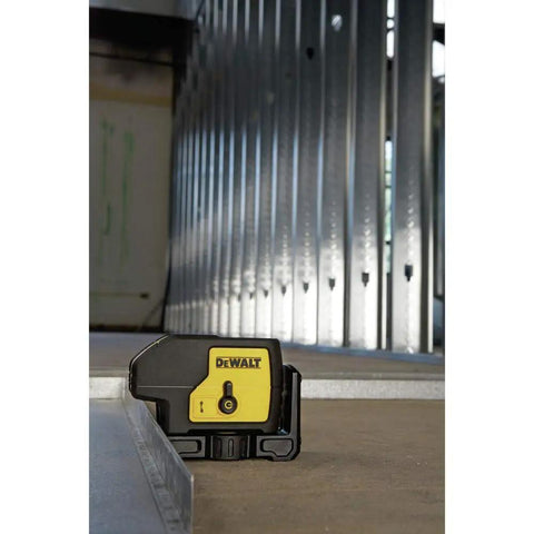 Self Leveling Line Laser With Three Red Beams, 1/4 Inch At 100 Feet Accuracy, Magnetic Pivot Mount For Metal Surfaces