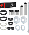Swing Arm Bearing Bushing Seal Pivot Shaft Bolt Kit For Blaster 200 YFS200 1988 2006 Beefed Up OEM Style Replacement