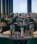 Elegant restaurant setting with 2 Pack Cordless Rechargeable LED Table Lamps With 5000mAh Battery No Fuss Portable Battery Powered Desk Lights
