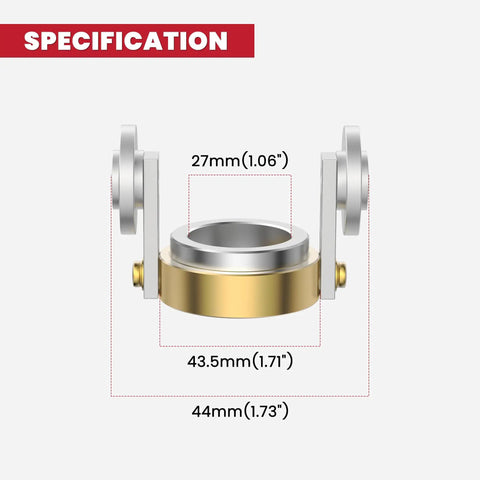 AG-60 Plasma Cutter Roller Guide Wheel Spacer Compass Stand Off specifications with measurements for SG-55 WSD-60 torches.