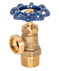 Boiler Drain Valve Brass Three Quarter Inch MIP To Three Quarter Inch MHT For Sediment Flush