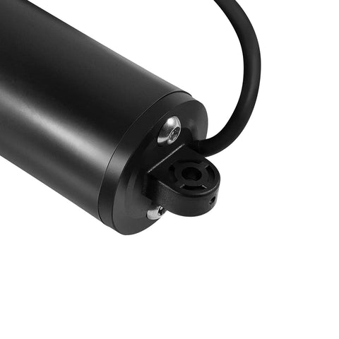 Trim Tab Actuator Beefy Heavy Duty Short Replacement For Boats 12V close-up showing mounting hardware and cable