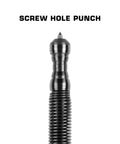 Heavy Duty No Sweat Self Centering Screw Hole Punch With Hammerless Spring Action for precision screw marking on various surfaces.