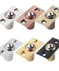 4 Pack Adjustable Ball Catches For Cabinets And Bathroom Doors With Spring Latches Hidden Elastic Clamping Mechanism