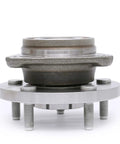 Front Wheel Bearing Hub Assembly for 1999 to 2004 Jeep Grand Cherokee Five Lug Front Hub Fits Left Or Right Side OE Quality ISO TS 16949 Certified Beefed Up Wheel Hub Replacement for a Reliable Smooth Ride, close-up view.