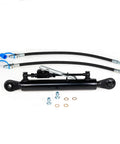 Adjustable Hydraulic Top Link Cat 1 From Cab Control 23 And 5 Eighths To 37 Inches With Locking Block and two hydraulic hoses