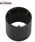 Headlight Bulb Socket Clip For Ford Vehicles Compatible With OEM Code E9FZ13N019A, black plastic close-up
