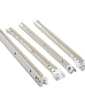 Smooth Drawer Slides And Cabinet Rails For Kitchen, Office, And Workshop Gear, 20 Inch Double Roller Sliding Tracks, Thickened, Quiet Glide