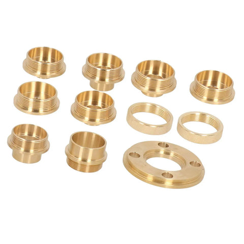 Top Shelf Brass Router Template Kit With Precision Guide Bushings Lock Nut Adapters for precise woodworking joint fitting components.