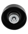 Heavy-Duty LS Drive Serpentine Belt Idler Pulley For 4.8 5.3 6.0 6.2L Chevy Silverado GMC Sierra viewed from the front.