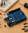 All In One Electronics Kit With UNO R3 Compatible Board Power Supply Module 480 Pcs Of Components 830 Tie Point Breadboard
